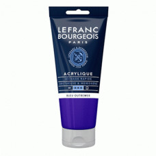 Акрилова фарба Lefranc Fine Acrylic Color 80 мл 043 Ultramarine Ультрамарин