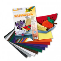 Фетр у наборі Folia Hobby Craft Felt 150 гр, 20x30 см Асорті, 10 л арт 520409