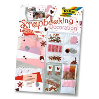 Набор для скрапбукинга Folia Scrapbooking Deco-Set Love Любовь арт 12101