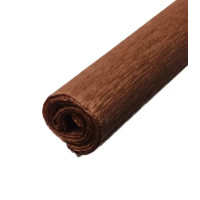 Крепон Folia Crepe paper 50x250 см, 32 г/м2 №115 Chokolate Шоколадний