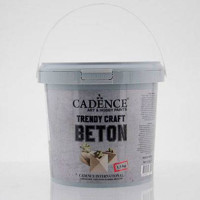 Паста імітація бетону дрібнозерниста Cadence Trendy Craft Beton, 1,5 кг