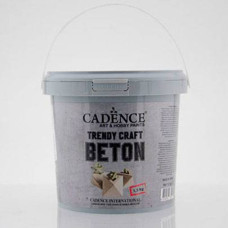 Паста імітація бетону дрібнозерниста Cadence Trendy Craft Beton, 1,5 кг