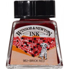 Туш художня Winsor Newton Drawing Inks 14 мл №040 Червона цегла