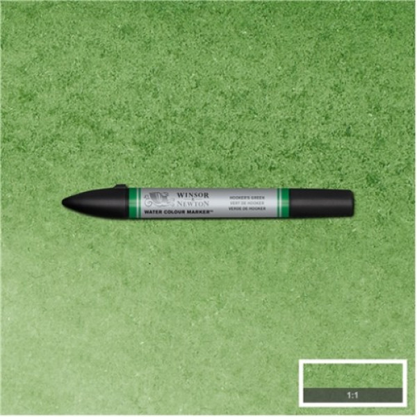 Акварельний маркер Winsor Newton №311 Hooker's green Зелений хукер