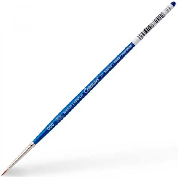 Пензель кругла синтетика Winsor Newton 111 Cotman Brushes, № 000