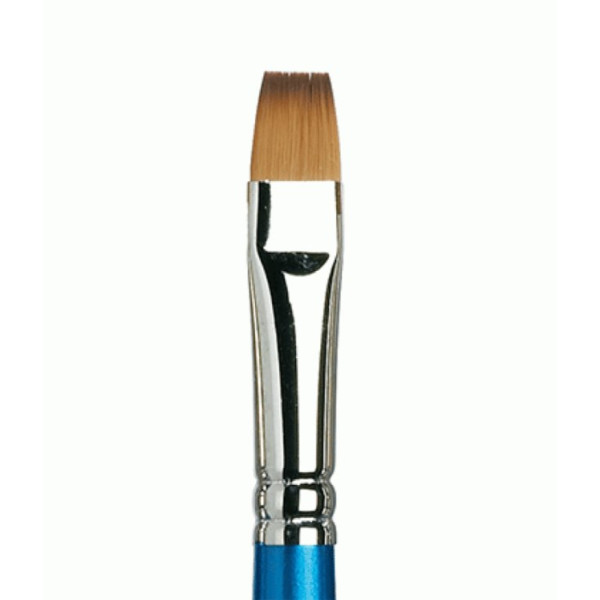 Пензель плоский звужений синтетика Winsor Newton 555 Cotman Brushes, № 12