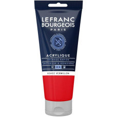Фарба акрилова Яскравий червоний Lefranc Fine Acrylic Color 80 мл - №396 S2, Bright red