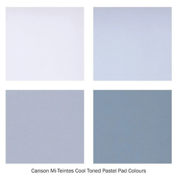 Альбом для пастелі Mi-Teintes 160 г, Cool tones 24x32 см, 20 аркушів, Canson