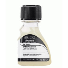 Лак сатиновий для водорозчинних олійних фарб з UV-захистом Winsor Newton Artisan Water Mixable, 75 мл