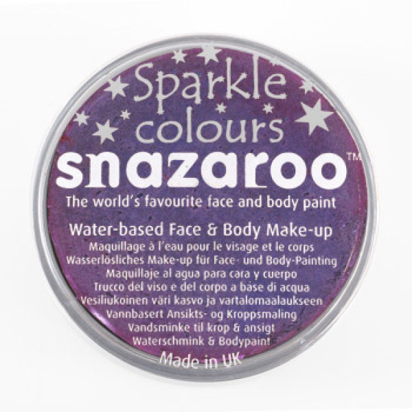 Фарба для гриму перламутова Snazaroo Sparkle 18 мл, Lilas Фіолетовий