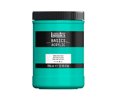 Акриловая краска Liquitex BASICS, 946 мл, Сине-зеленый