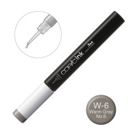 Чернила для заправки маркеров Copic Ink W-6 Warm gray Теплый серый 12 мл