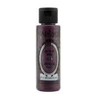 Акрилова фарба з ефектом металік Metallic Paint Cadence, 70 мл, Сливовий