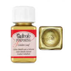 Рідка позолота Divolo Golden Leaf Porporine 75 мл 003 Pale rich gold Світлий насичено-золотий