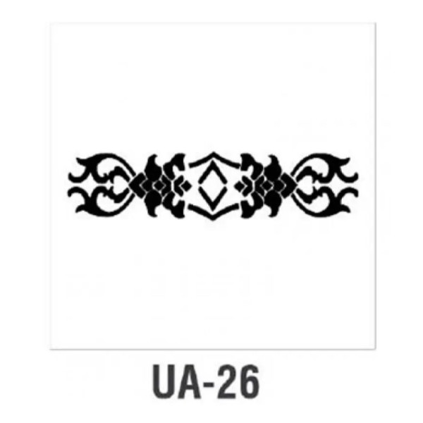 Трафарет Cadence UA Stensil, 10*25 см, UA-26