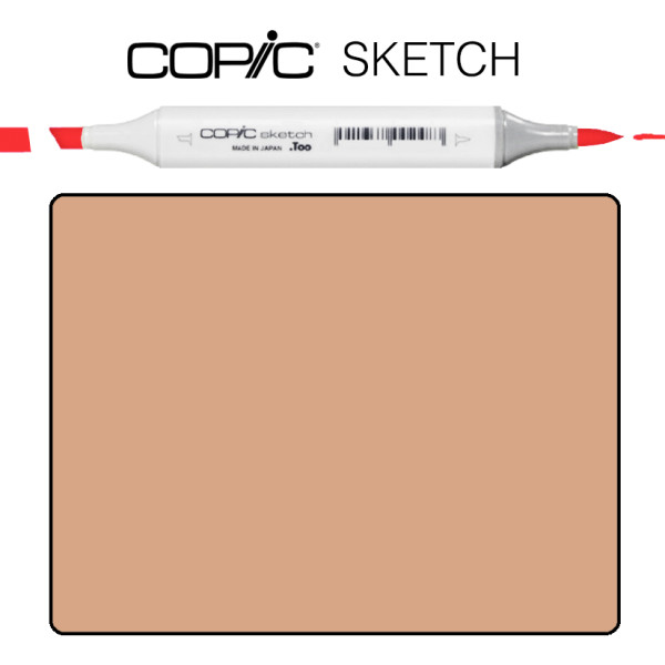 Маркер двосторонній спиртовийCopic Sketch № E-25 Caribe cocoa Карибський кокос