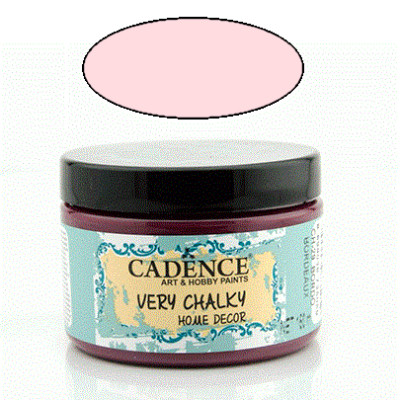Меловая акриловая краска Cadence Very Chalky Home Decor, 150 мл, Нежно-розовый