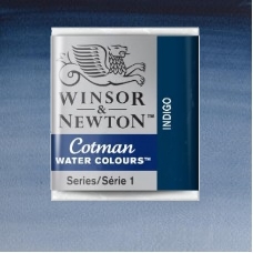Акварельна фарба Winsor Newton Cotman Half Pan, №322 Індіго