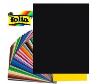 Картон Folia Photo Mounting Board 300 г/м2, 50x70 см №90 Black Чорний