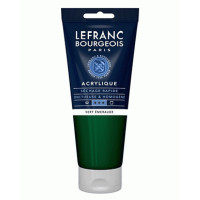 Акрилова фарба Lefranc Fine Acrylic Color 200 мл, 529 Viridian Вірідіан