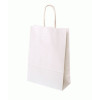 Бумажный крафт пакет Folia Paper Bags, 31x11x42 см, белый