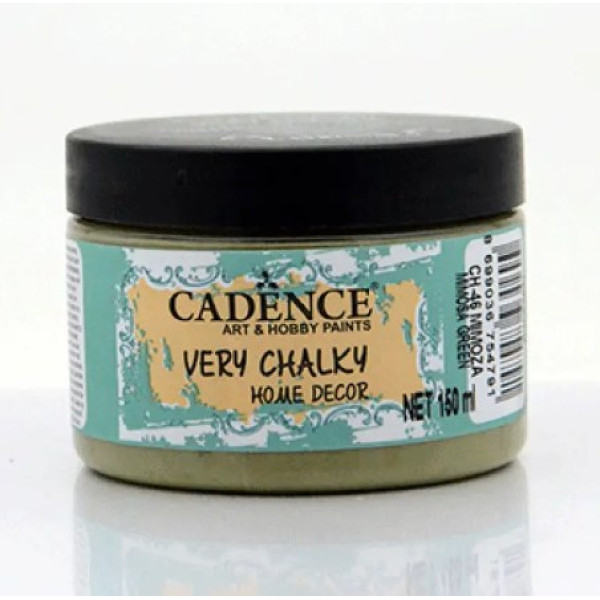 Акрилова фарба крейда Very Chalky Home Decor Cadence, 150 мл, Зелена мімоза