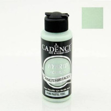Універсальна акрилова фарба Hybrid Acrylic for Multisurfaces Cadence № 45, 120 мл, Pastel Green Пастельний зелений