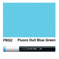 Заправка для маркерів COPIC Ink, FBG2 Fluorescent dull blue green Флуорисцентний тьмяний зелений, 12 мл