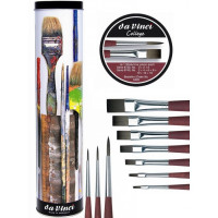 Набір пензлів daVinci у металевому боксі 5403 Collage brush set, 10 шт