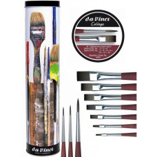 Набір пензлів daVinci у металевому боксі 5403 Collage brush set, 10 шт