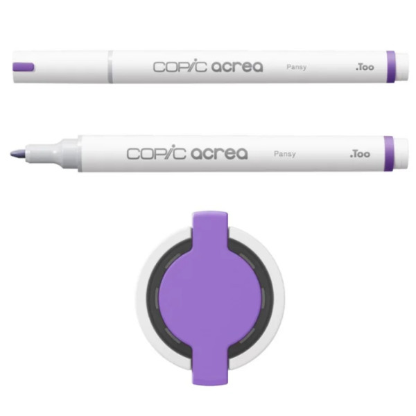 Акриловый маркер Copic Acrea Paint Marker 0,8 мм, 019 Pansy (Фиолетовый)