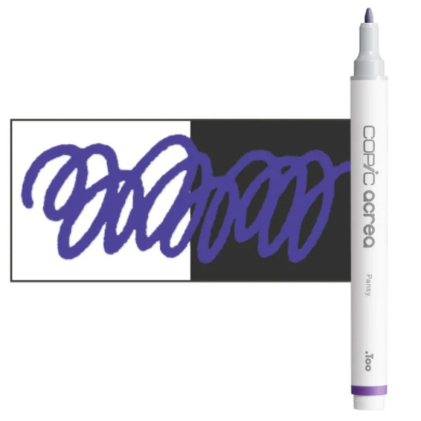 Акриловый маркер Copic Acrea Paint Marker 0,8 мм, 019 Pansy (Фиолетовый)