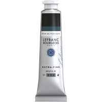 Олійна фарба Lefranc Extra Fine 40 мл №806 Perylene black Периленовий чорний
