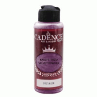 Пудра флок для нігтів оксамитова, Cadence 120 мл Пурпурний