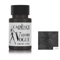 Краска по коже Cadence VOGUE LEATHER PAINT, 50 мл, Черный