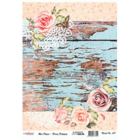 Декупажная карта на рисовой бумаге Rice Paper Decoupage Cadence, №419