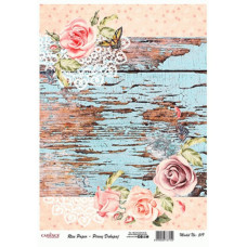 Декупажная карта на рисовой бумаге Rice Paper Decoupage Cadence, №419