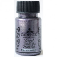 Акрилова фарба Cadence Dora Metallic, 50 мл, Темна орхідея