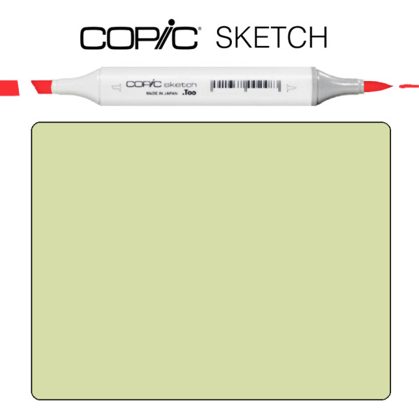 Маркер Copic Sketch FYG-1 Fluorescent yellow Флуоресцентный жёлтый