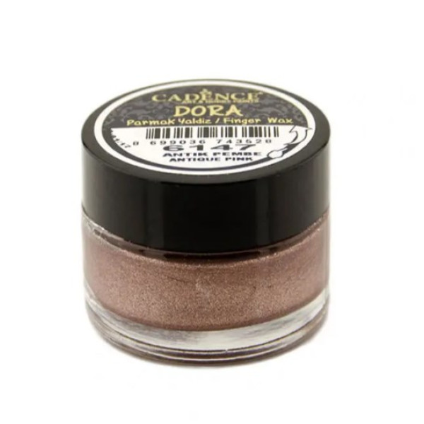 Воск для золочения Dora Wax Cadence, 20 мл, Античный розовый