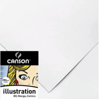 Папір для маркерів Canson Illustration 250 г/м2, 50х65 см, 1 лист