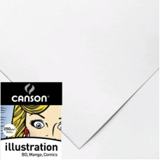 Папір для маркерів Canson Illustration 250 г/м2, 50х65 см, 1 лист