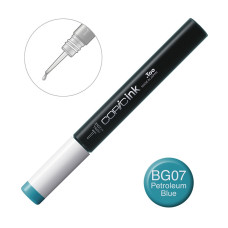 Чорнило для заправки маркерів Copic Ink BG-07 Petroleum blue Синя нафта, 12 мл