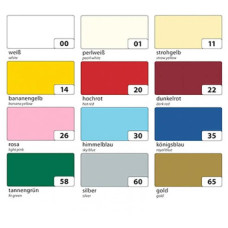 Заготовка для открытки паспарту овального Folia, 220 г/м2, 10,5x15 см, № 30 Sky blue Небесно-голубой