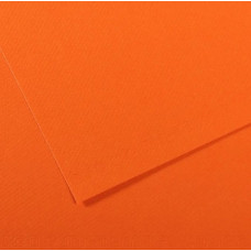 Папір для пастелі Canson Mi-Teintes, №453 Помаранчевий Orange, 160 г/м2, 75x110 см