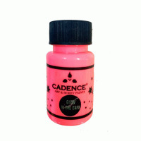 Акрилова фарба, що світиться в темряві Cadence Glow In The Dark, 50 мл, Рожевий