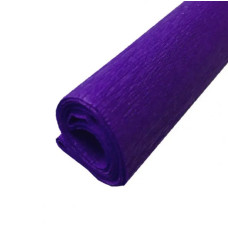 Крепон Folia Crepe paper 50x250 см, 32 г/м2 №122 Dark violet Темно-фіолетовий