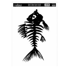 Трансферы для ткани Black White Fabric Transfer Cadence, 25х35 см, KTS 016