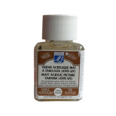 Лак матовый Lefranc Matt acrylic picture varnish, 75 мл
