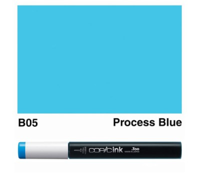 Заправка для маркеров COPIC Ink, B05 Process blue Светло-голубой, 12 мл